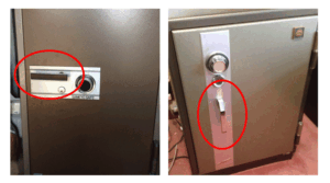 レバー付き金庫は業務用金庫